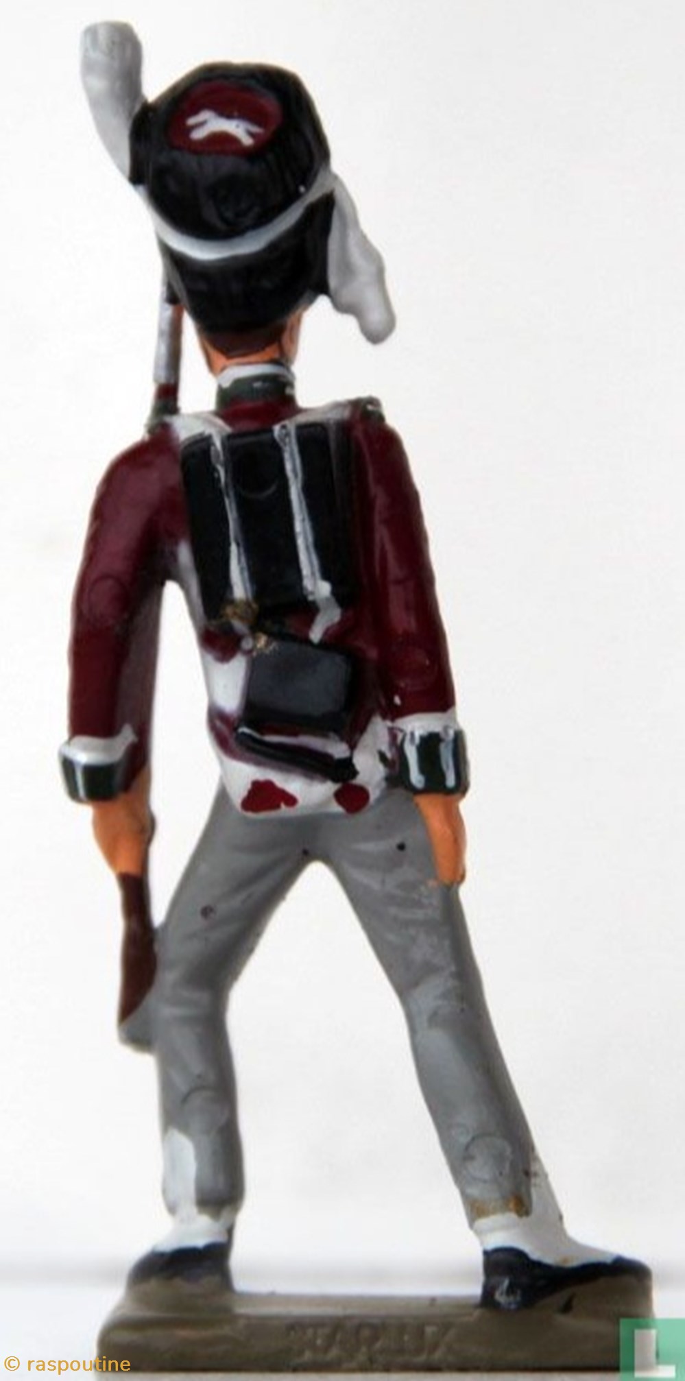 figurines historique epoque napoleonienne le fusilier du 23 eme royal welch fusiliers anglais
