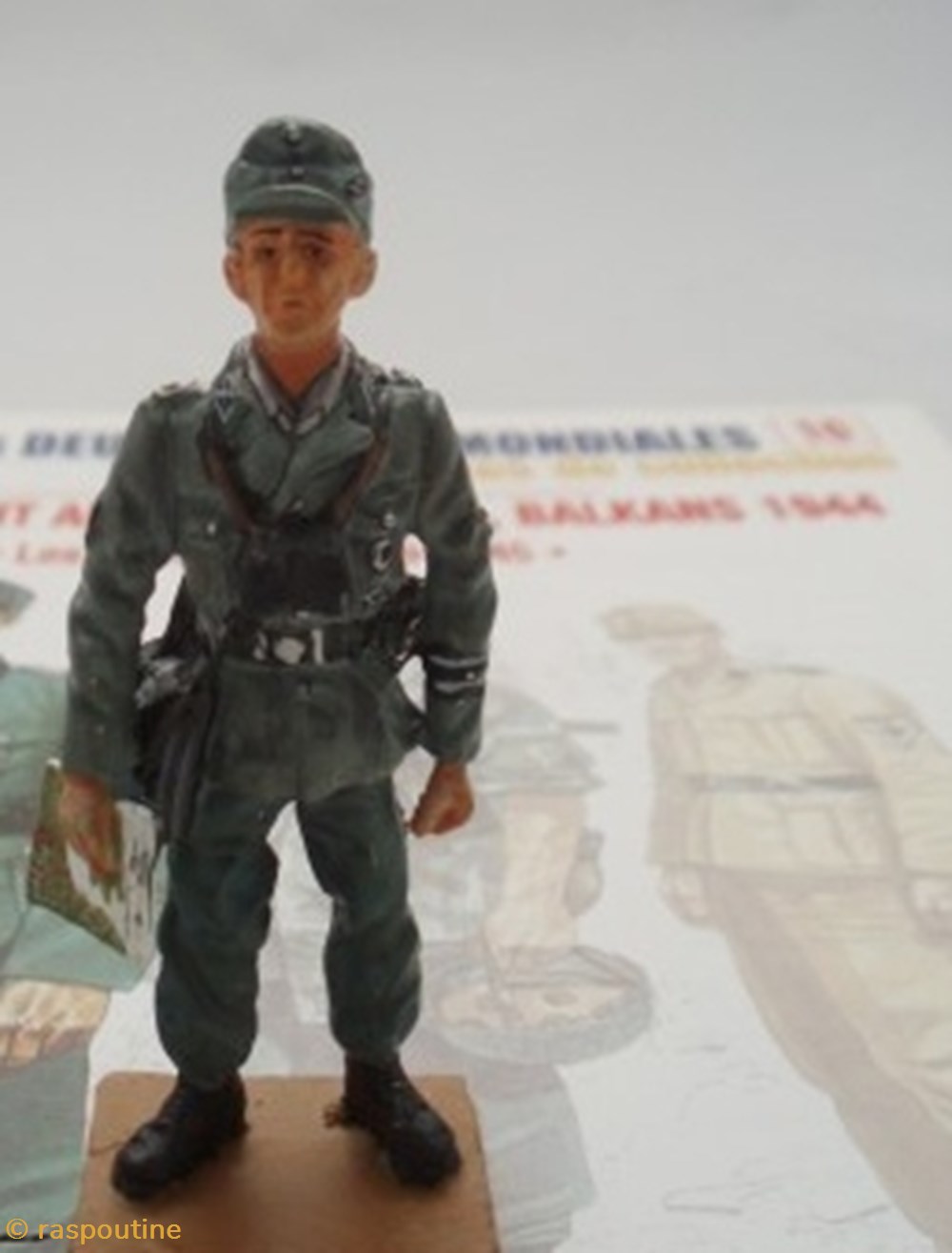 figurines historiques seconde guerre mondiale ss officer mount div allemagne 1944
