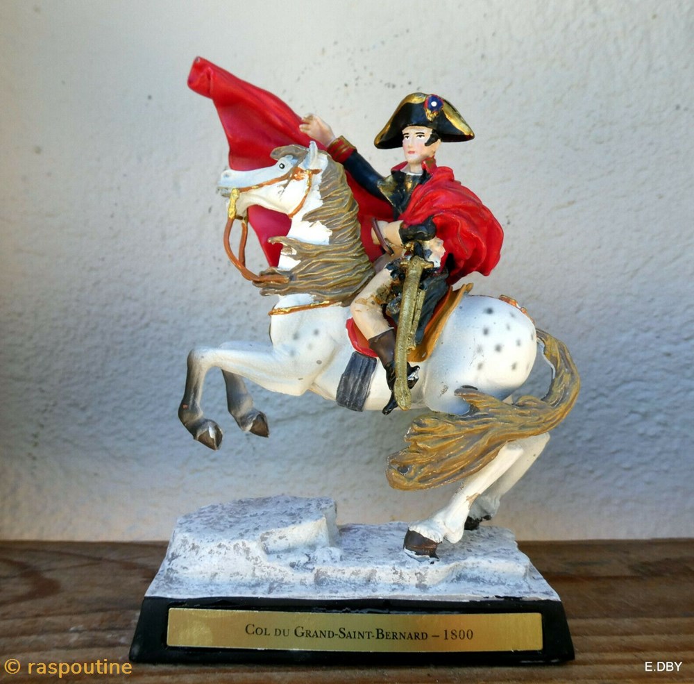 figurines historiques epoque napoleonienne napoleon bonaparte franchissant le col du grand saint bernard 1800