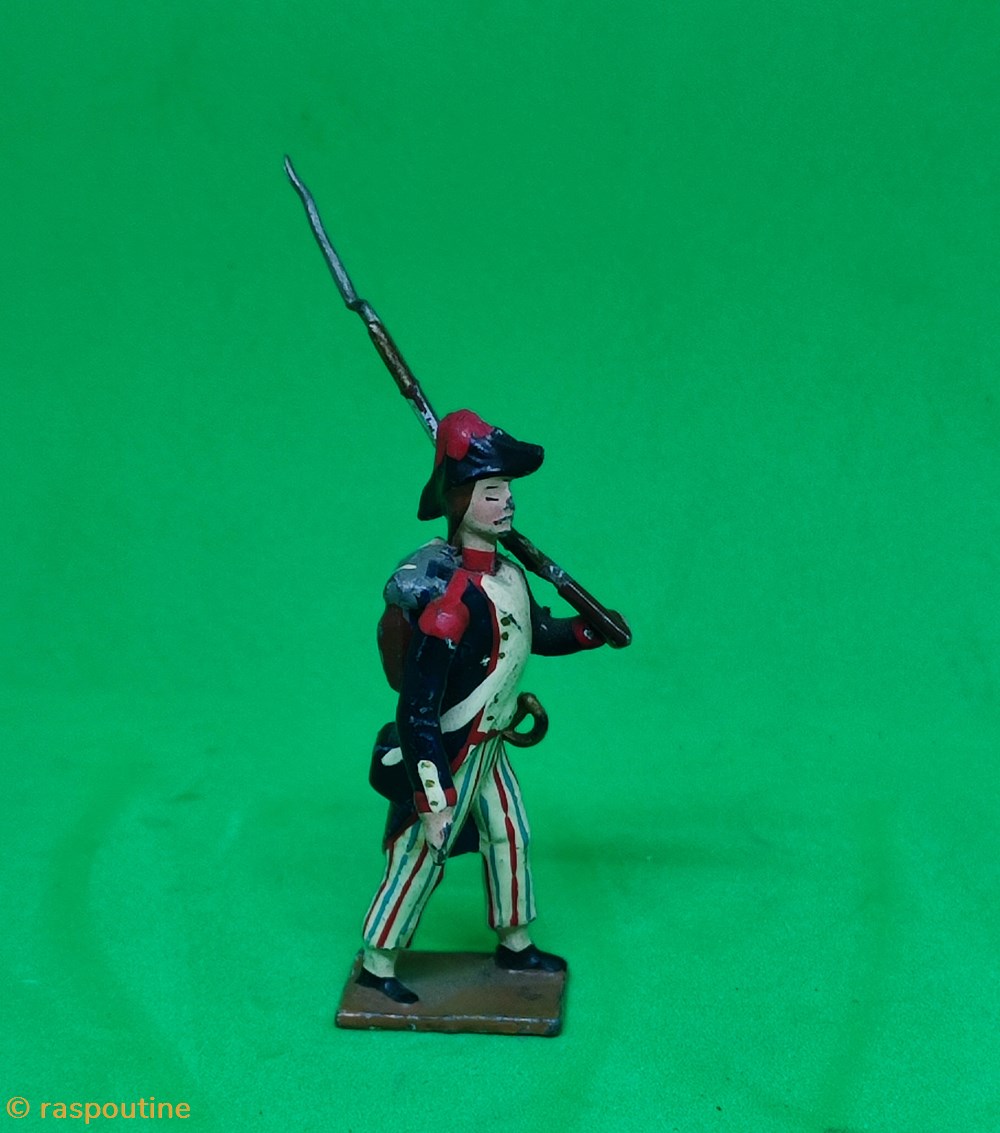 figurines historique revolution francaise fantassin des volontaires 1793