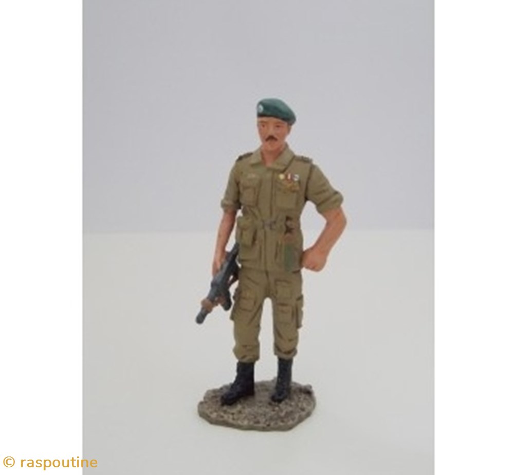 Capitaine du 2e BEP 1953 figurines historique legion etrangere capitaine du 2e bep 1953