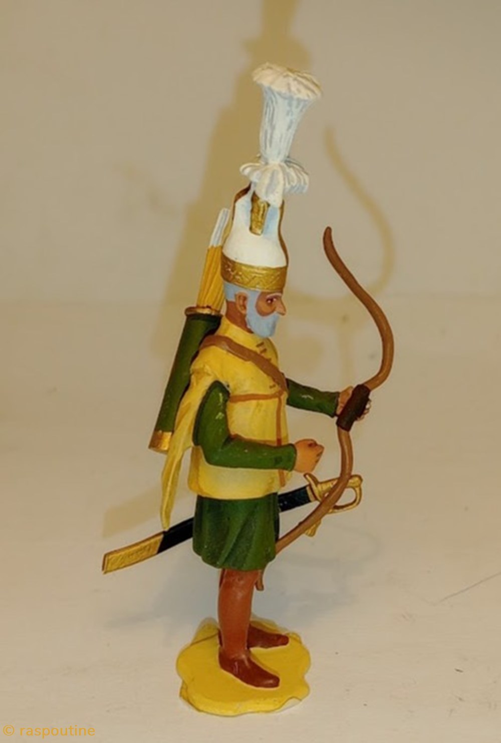 Janissaires turcs 4 figurines historique janissaires turcs