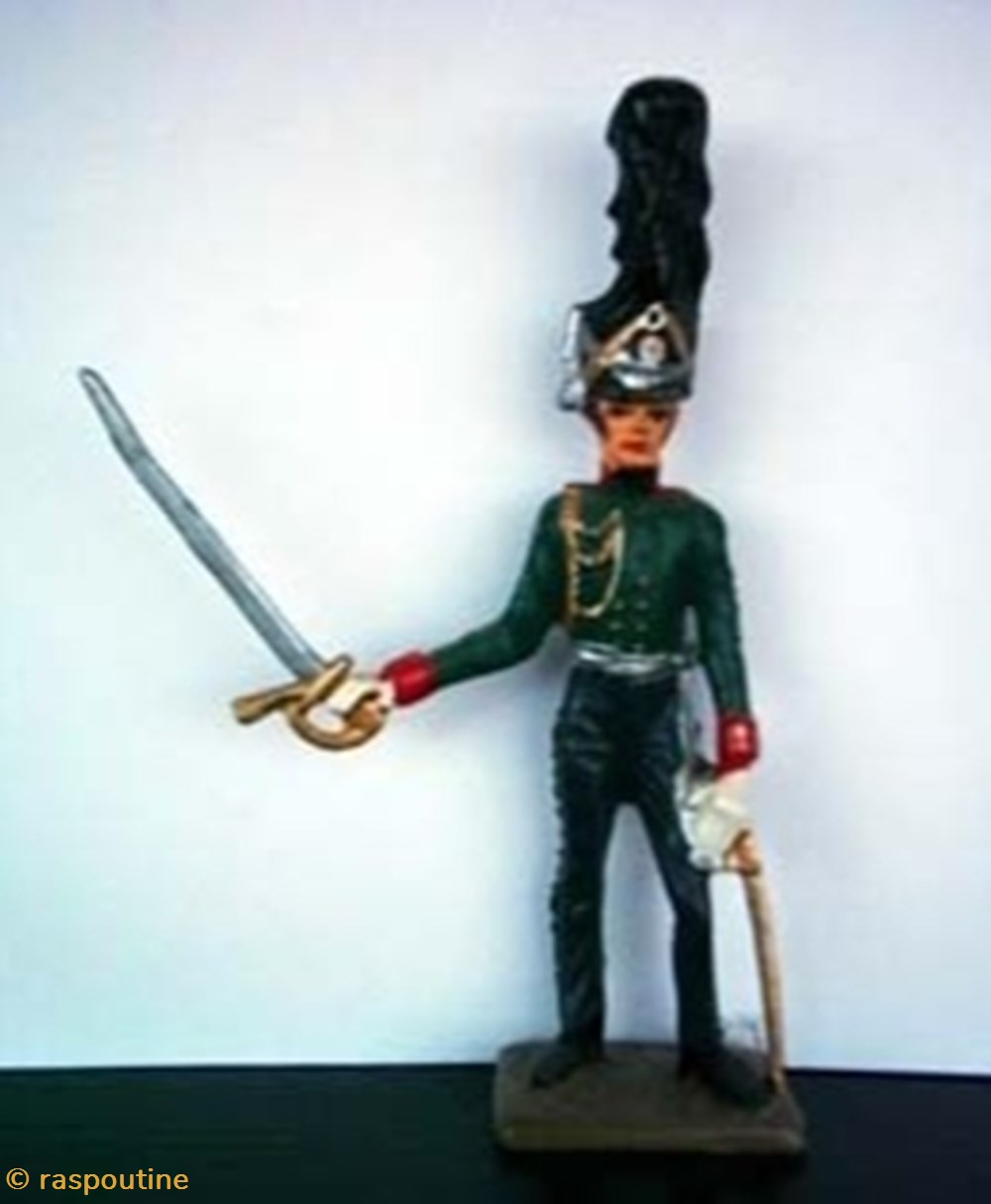 figurines historique epoque napoleonienne chasseur prussien