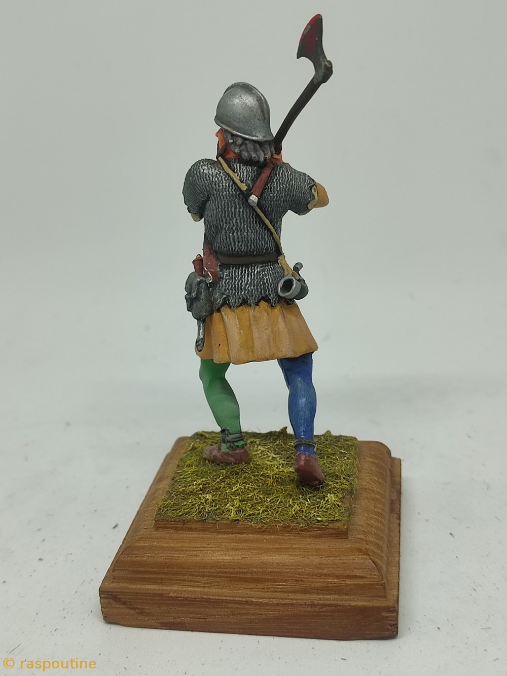 figurines historique moyen age guerrier type vikings
