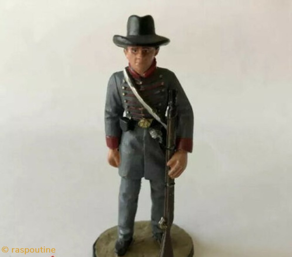 Private 11th Mississippi infantry regiment figurines historique guerre civile americaine private 11th mississippi infantry regiment