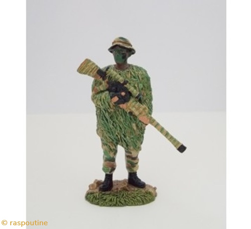 Tireur d'élite du 2e REI 2007 figurines historique legion etrangere tireur elite du 2e rei 2007