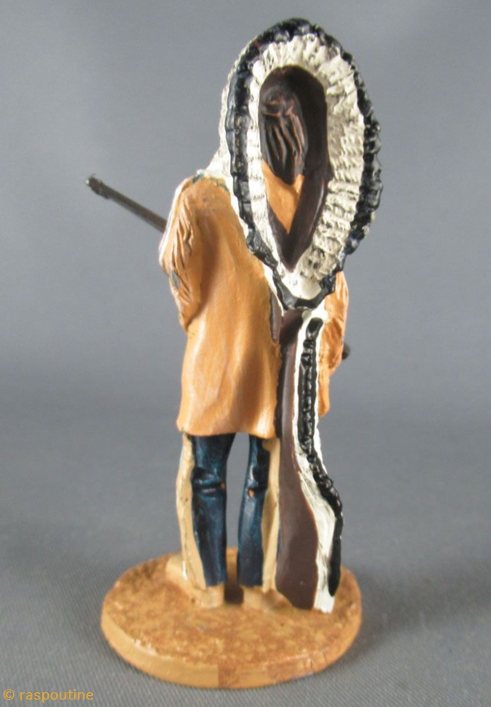 Siting Bull 2 figurines historique siting bull