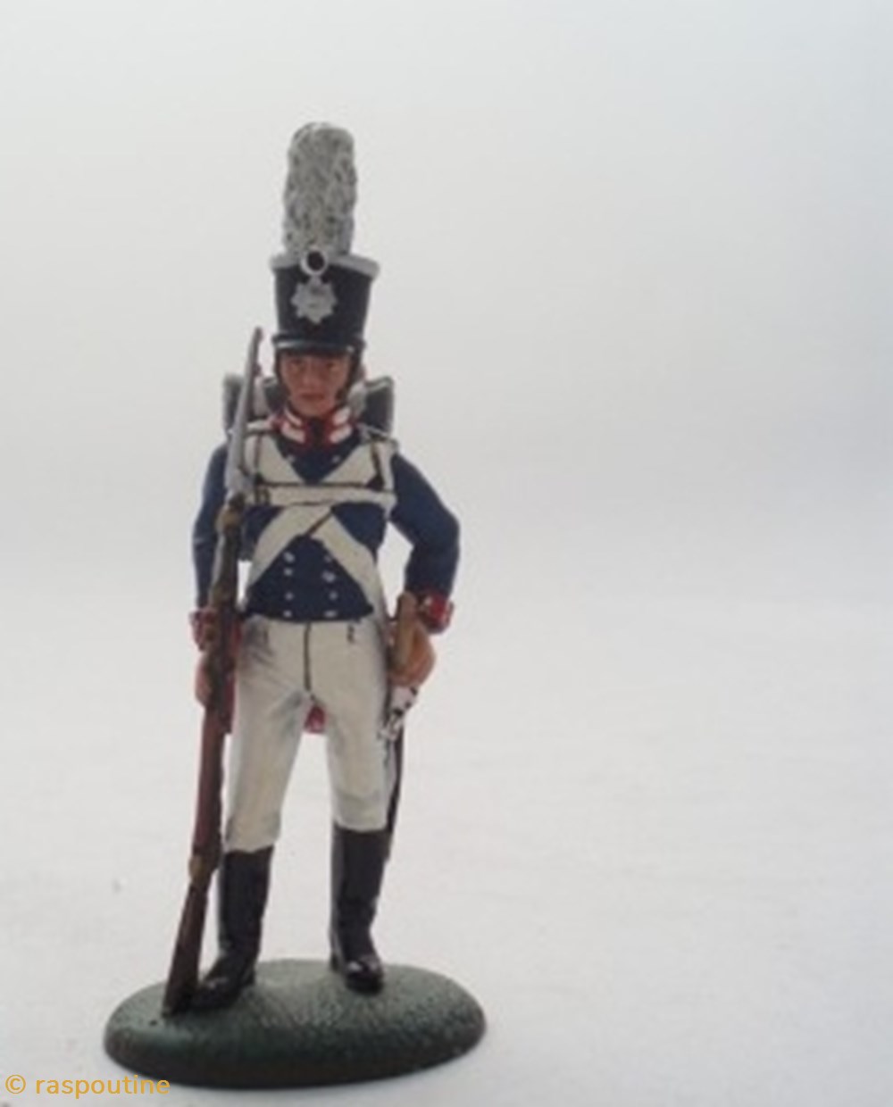 Grenadier Garde à Pied Prusse 1813 figurines historiques epoque napoleonienne grenadier garde a pied prusse 1813