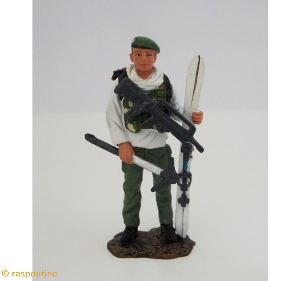 Eclaireur-Skieur 2e REG 2001 figurines historiques legion etrangere eclaireur skieur 2e reg 2001