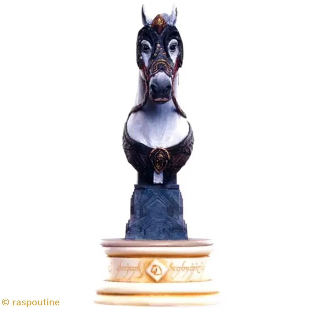 figurines jeux de plateaux seigneur des anneaux snowman cavalier blanc