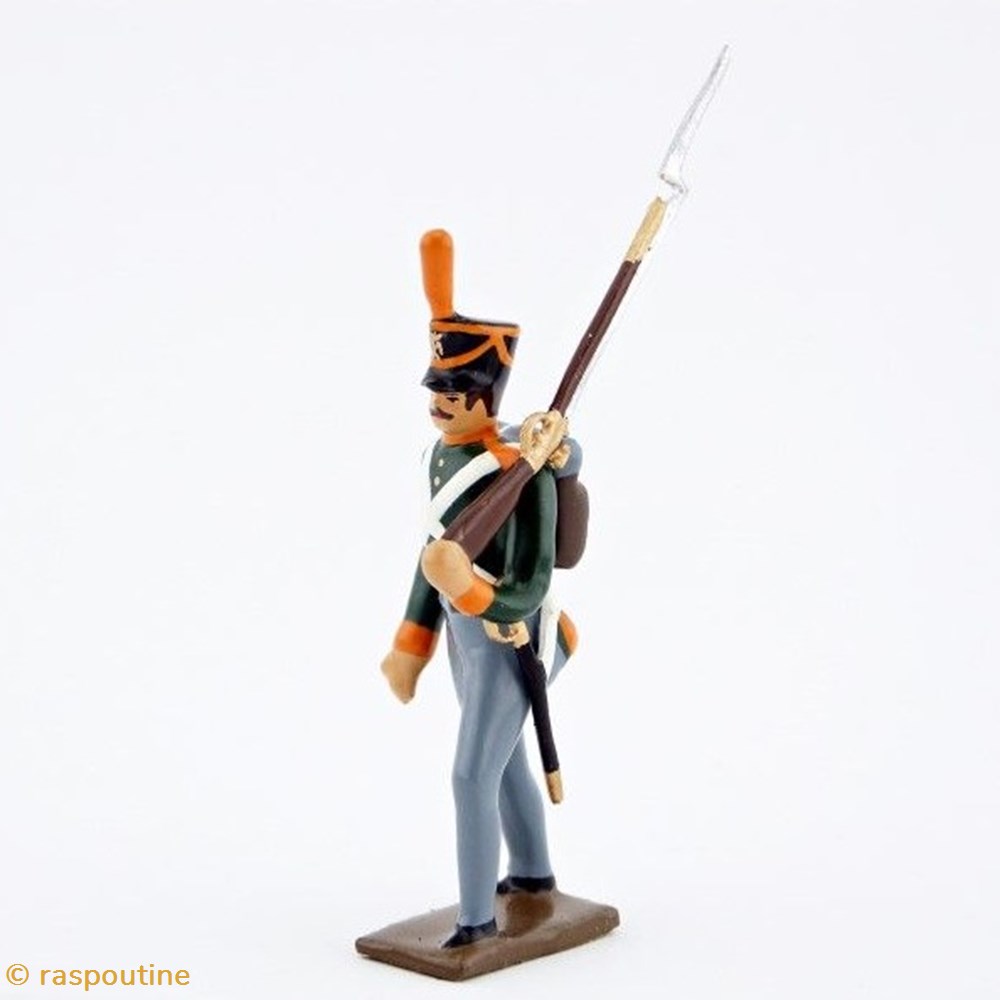 Fantassin du infanterie de ligne russe (avec shako) 3 figurines historique epoque napoleonienne fantassin du infanterie de ligne russe avec shako