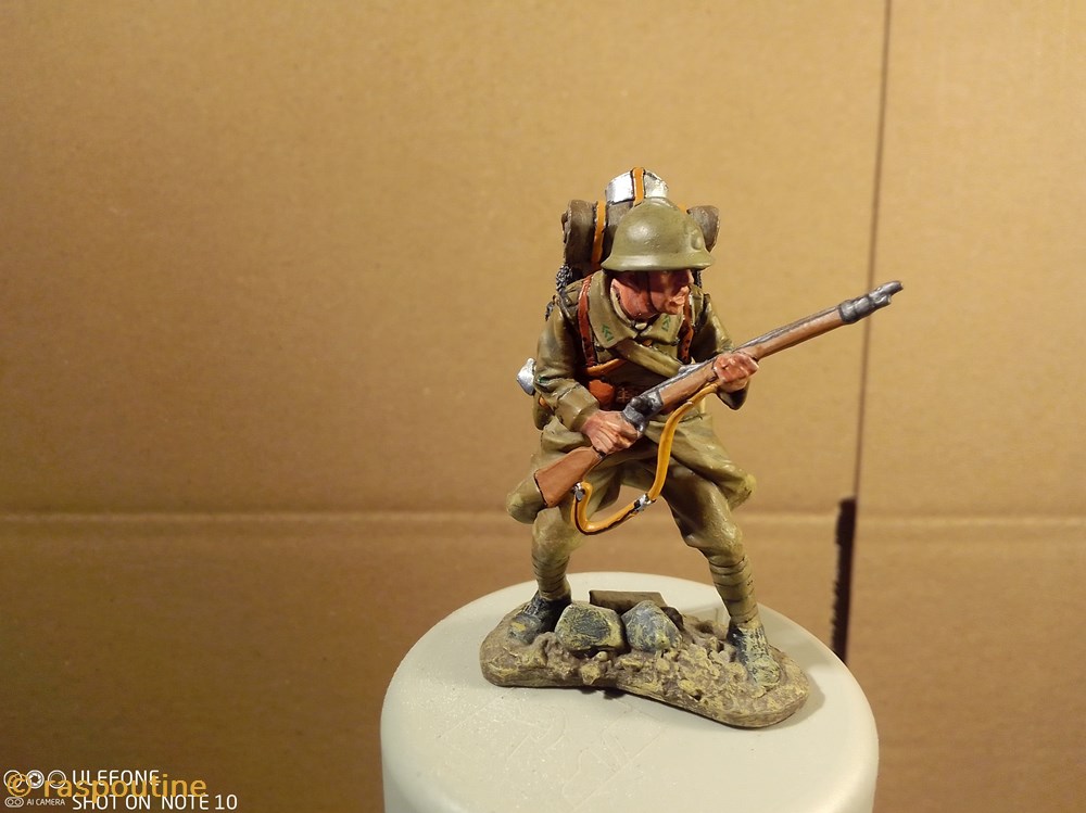 Légionnaire du RMLE 1917 figurines historiques premiere guerre mondiale legionnaire du rmle 1917