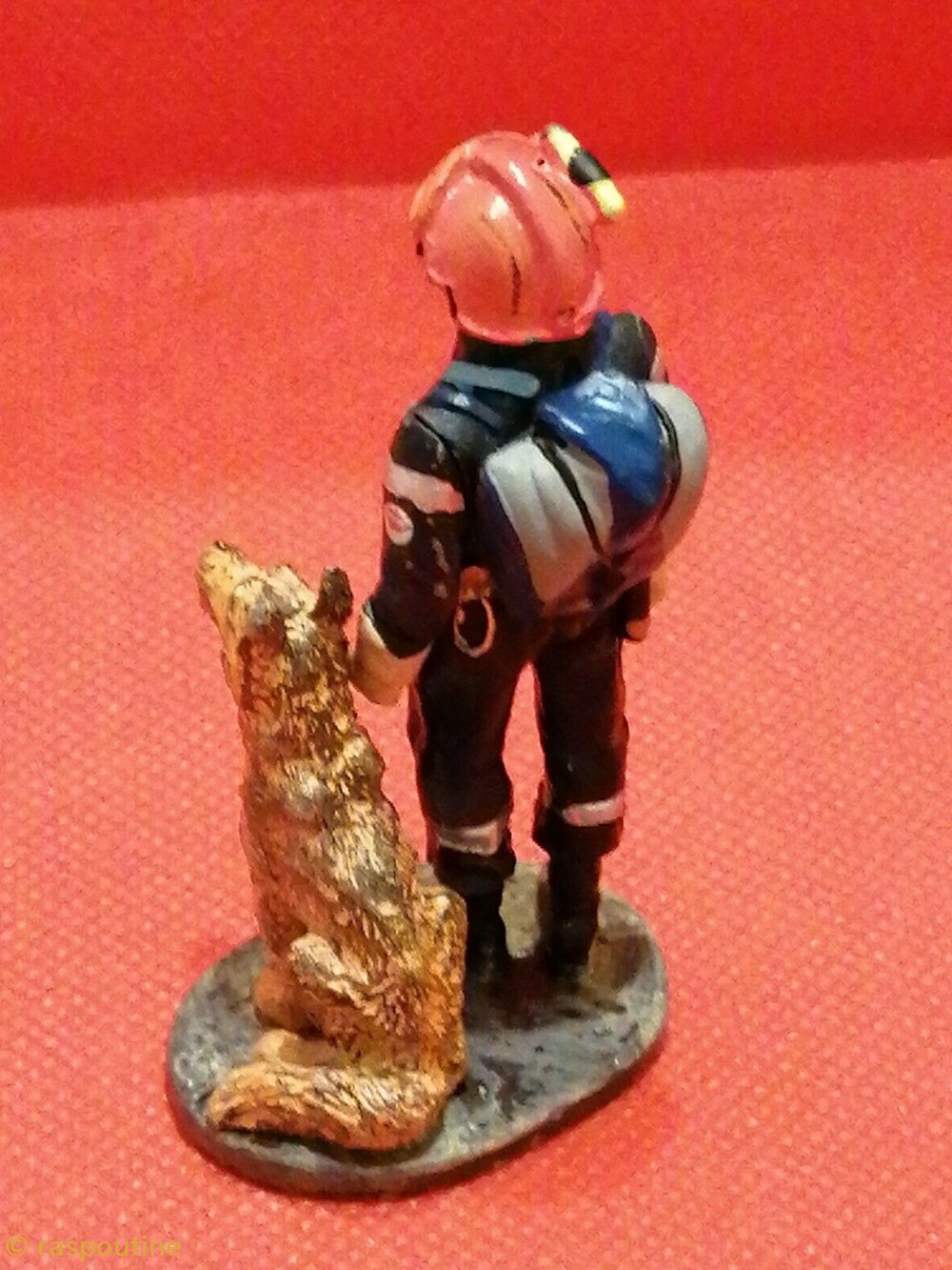 L'équipe cynotechnique française 2002 3 figurines autres l equipe cynotechnique francaise 2002