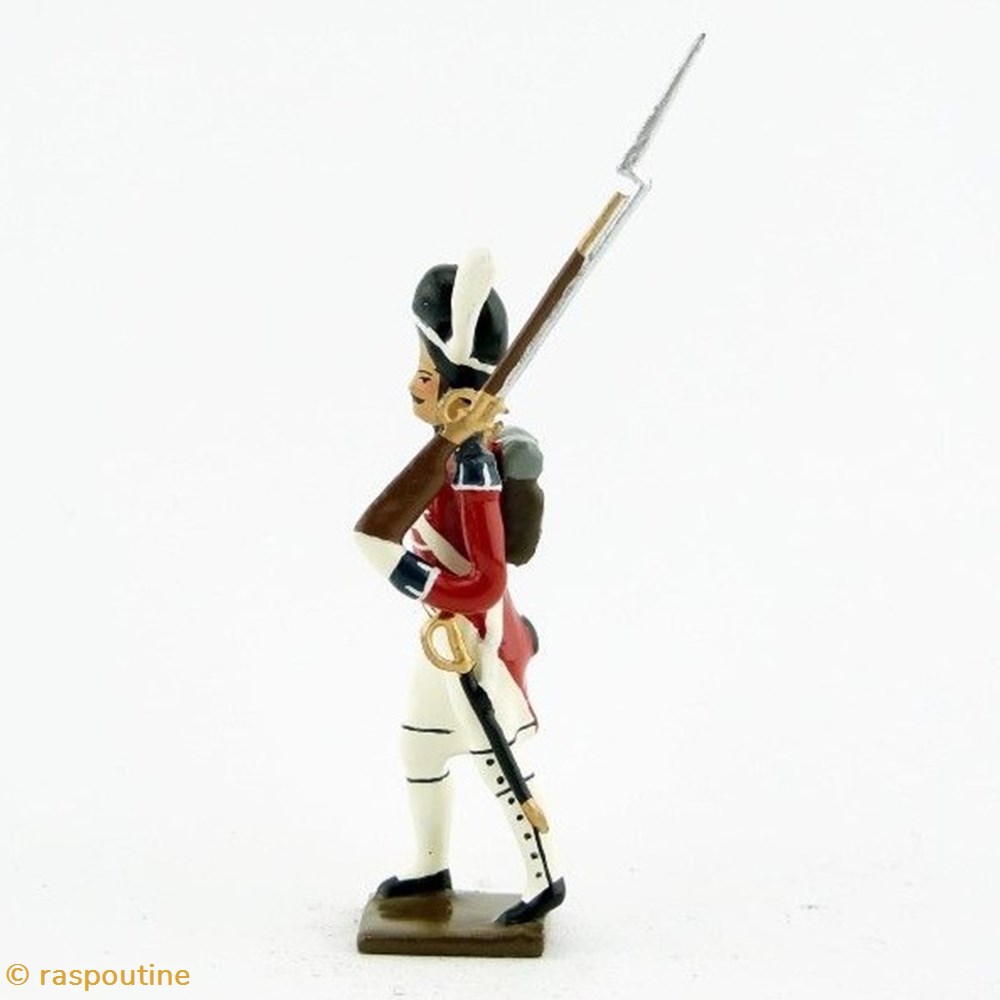 Fantassin du 1er rgt de grenadiers anglais (1813) 2 figurines historique epoque napoleonienne fantassin du 1er rgt de grenadiers anglais 1813