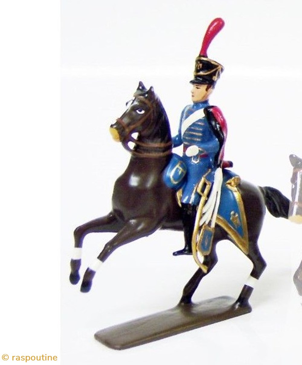 Officier du 4e régiment de hussards (1808) figurines historique epoque napoleonienne officier du 4e regiment de hussards 1808