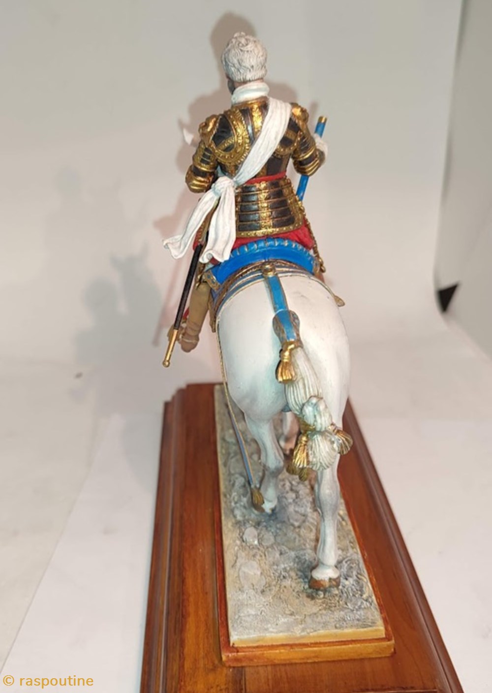 Henri IV sur son cheval blanc 4 figurines historique henri iv sur son cheval blanc