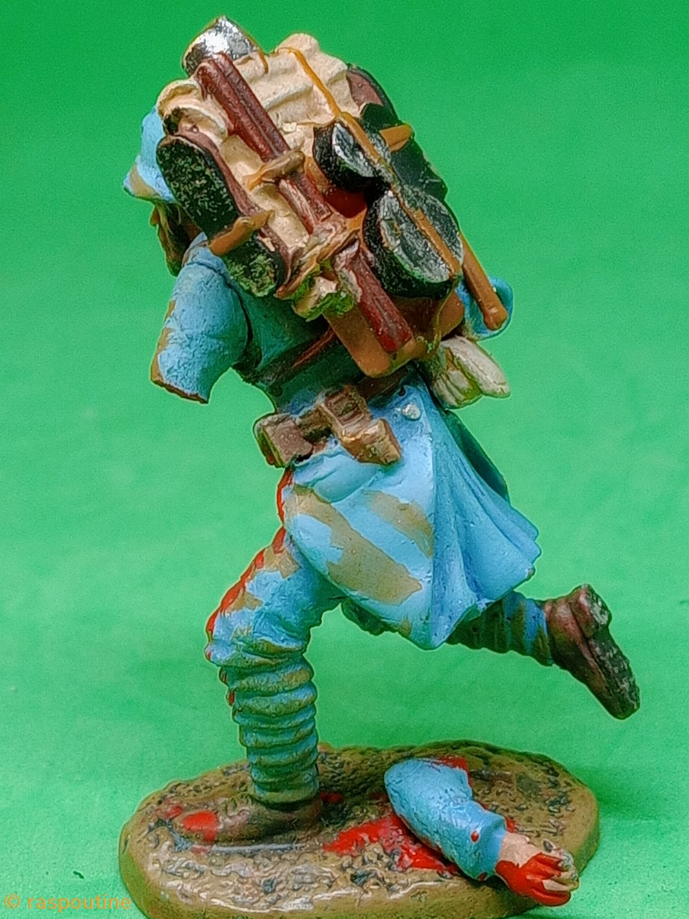 Fantassin 95e Régiment 1916 3 figurines historique premiere guerre mondiale fantassin 95e regiment 1916