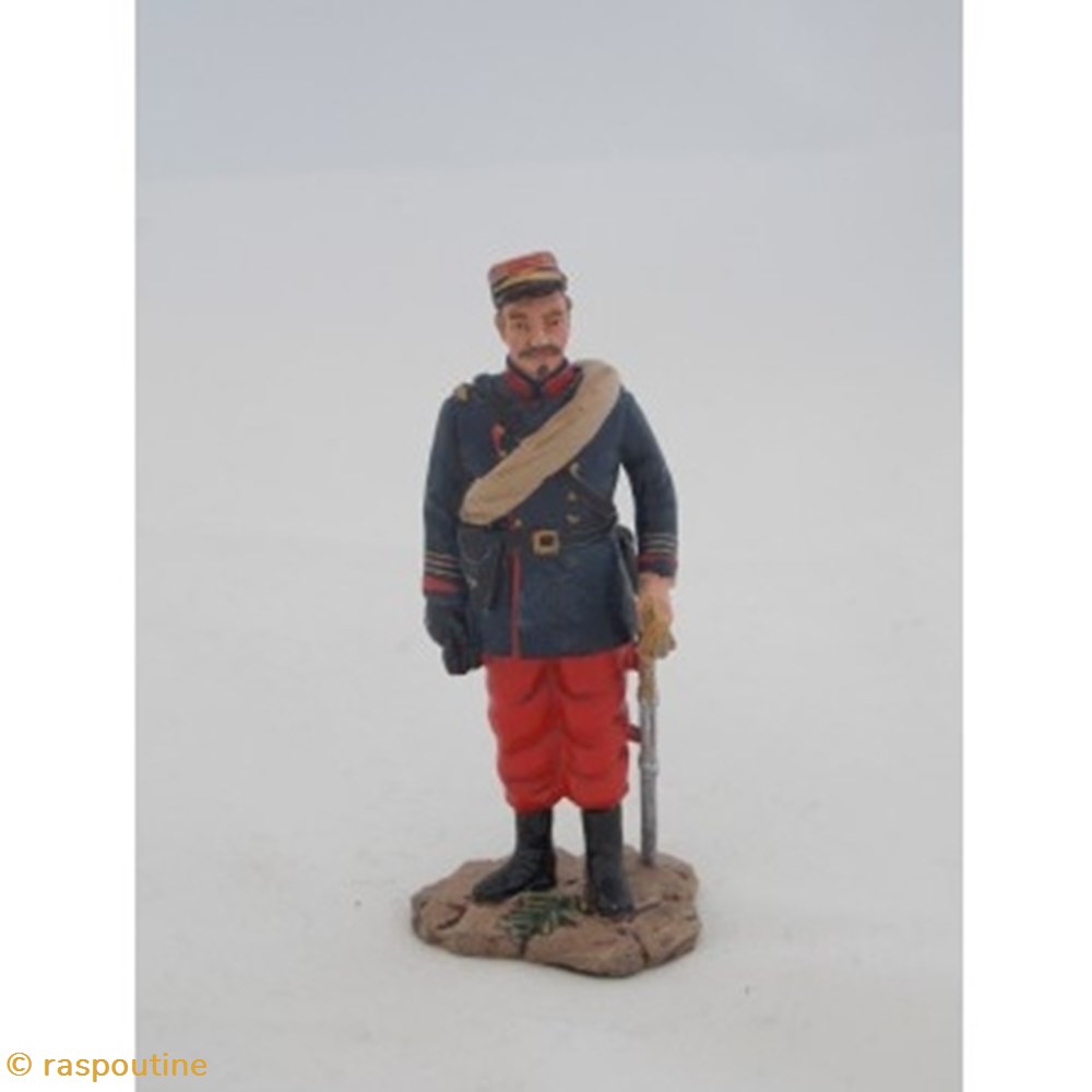 Capitaine du Régiment Etranger 1870 figurines historique legion etrangere capitaine du regiment etranger 1870