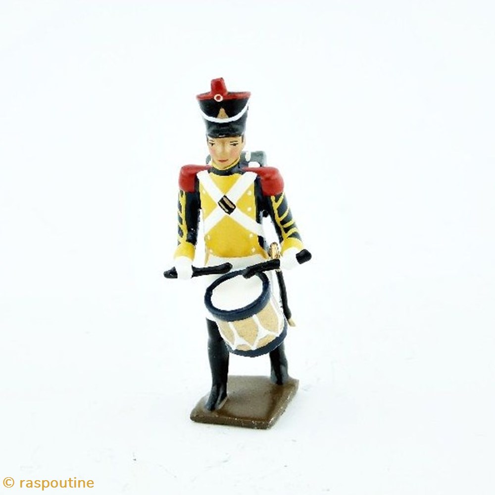Tambour de la légion de la vistule (1809) figurines historique epoque napoleonienne tambour de la legion de la vistule 1809