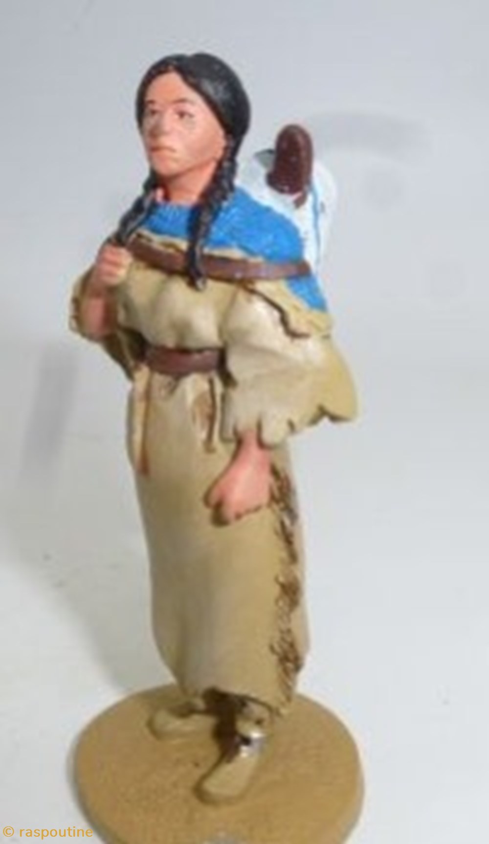 Indienne Cherokee figurines historique indienne cherokee