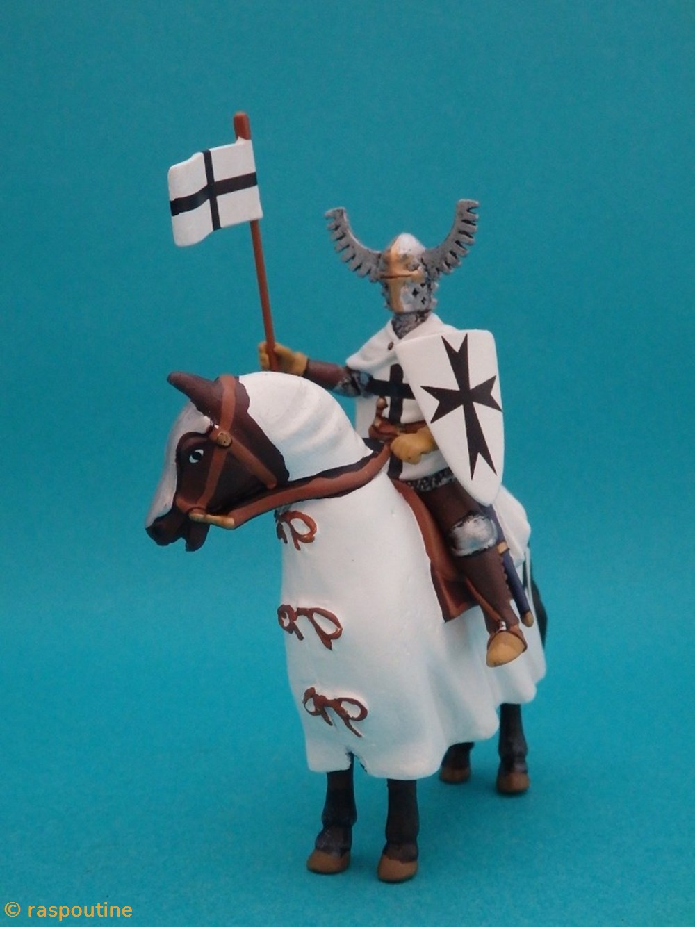 Chevalier teutonique, XIII siècle figurines historiques moyen age chevalier teutonique xiii siecle