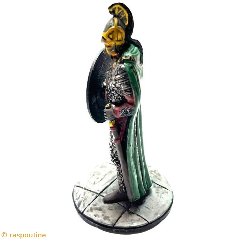 Soldat de Rohan 2 figurines cinema seigneur des anneaux soldat de rohan