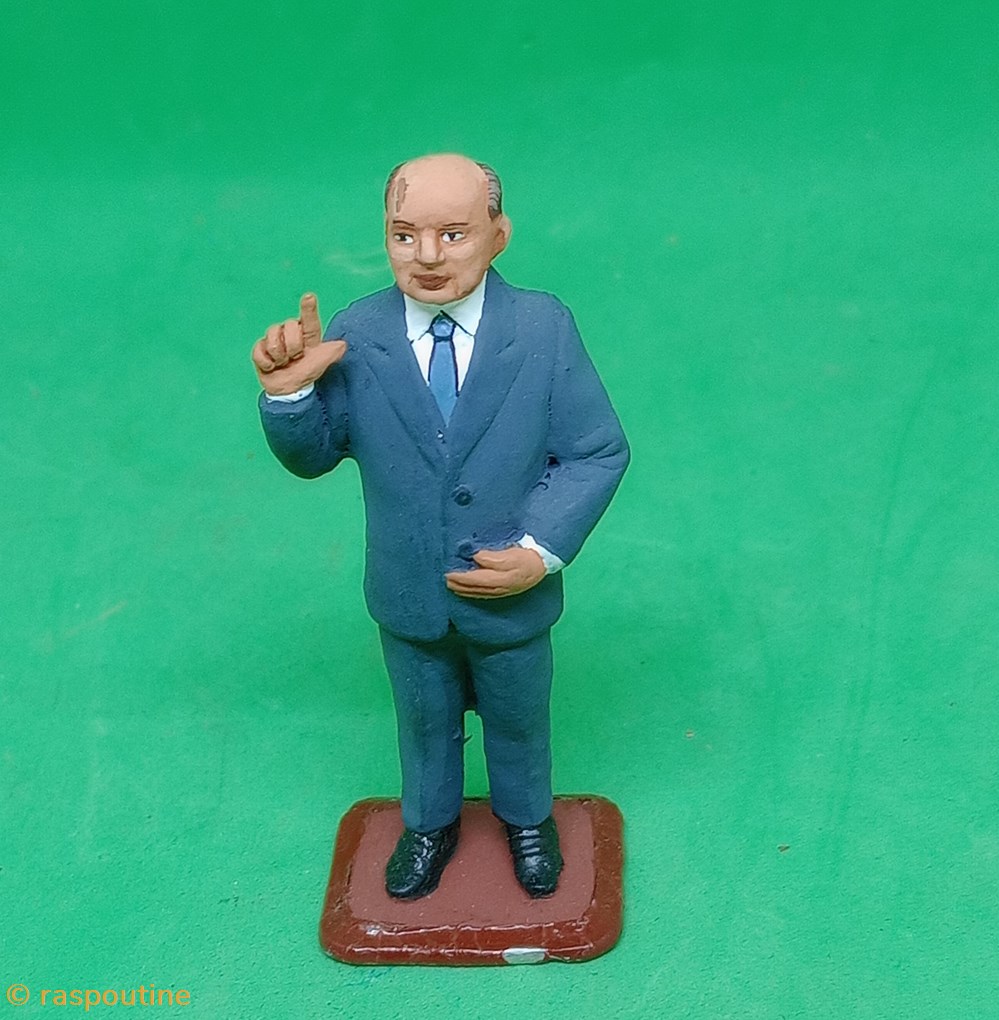figurines historique mikhail sergueievitch gorbatchev