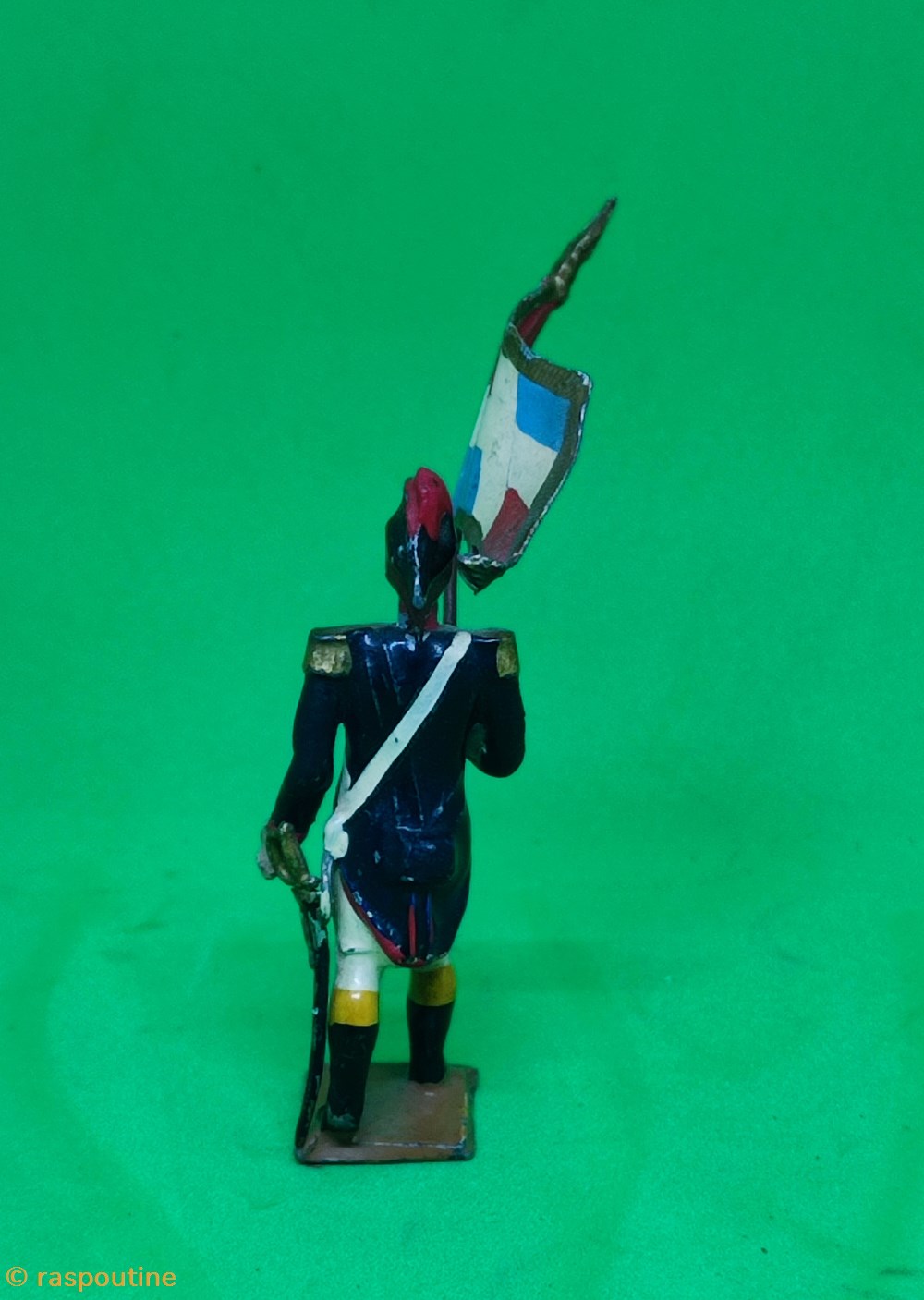figurines historique francaise drapeau des volontaires 1793 et de infanterie revolution 1794