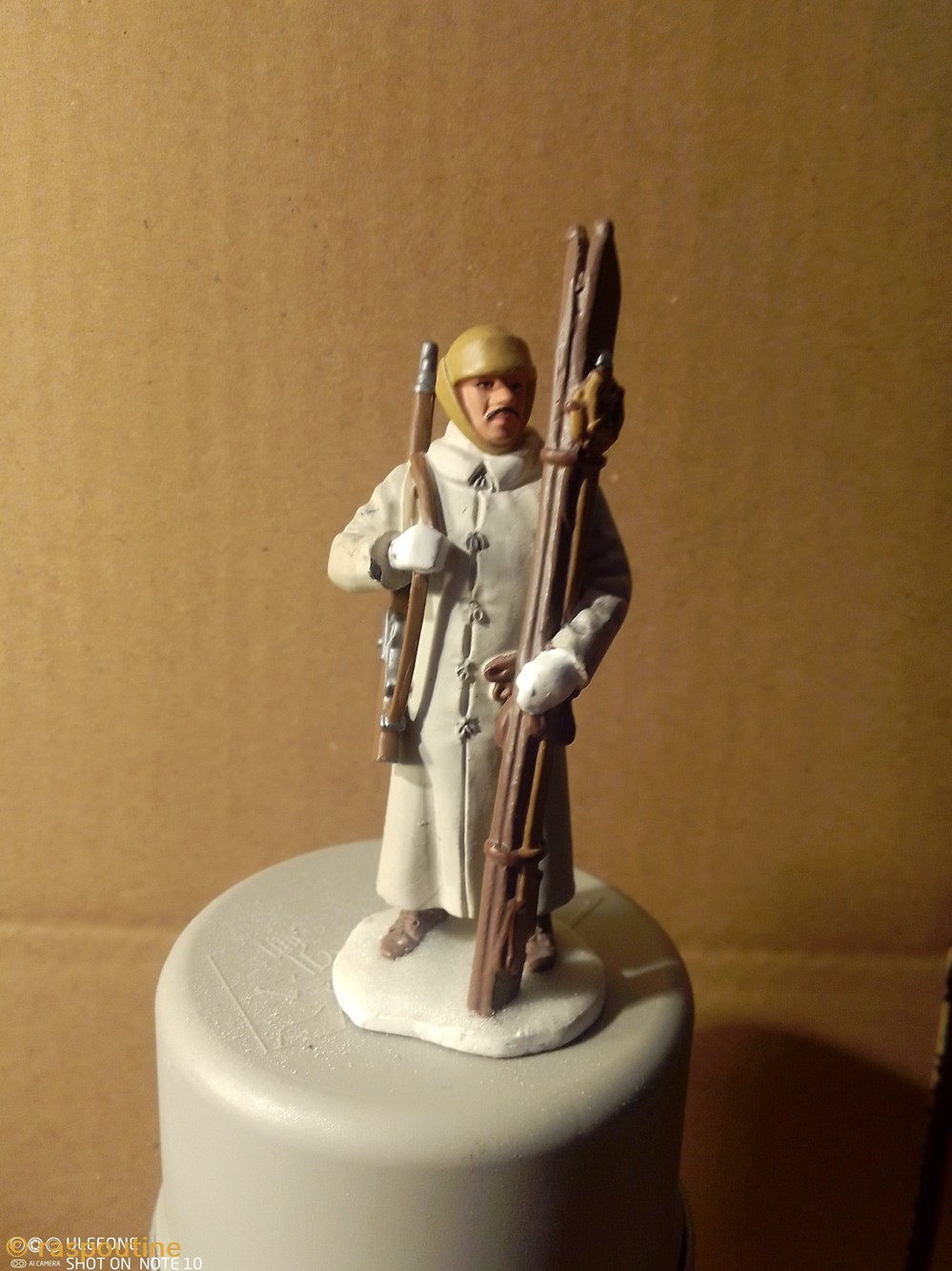 figurines historiques premiere guerre mondiale skieur turc 1914