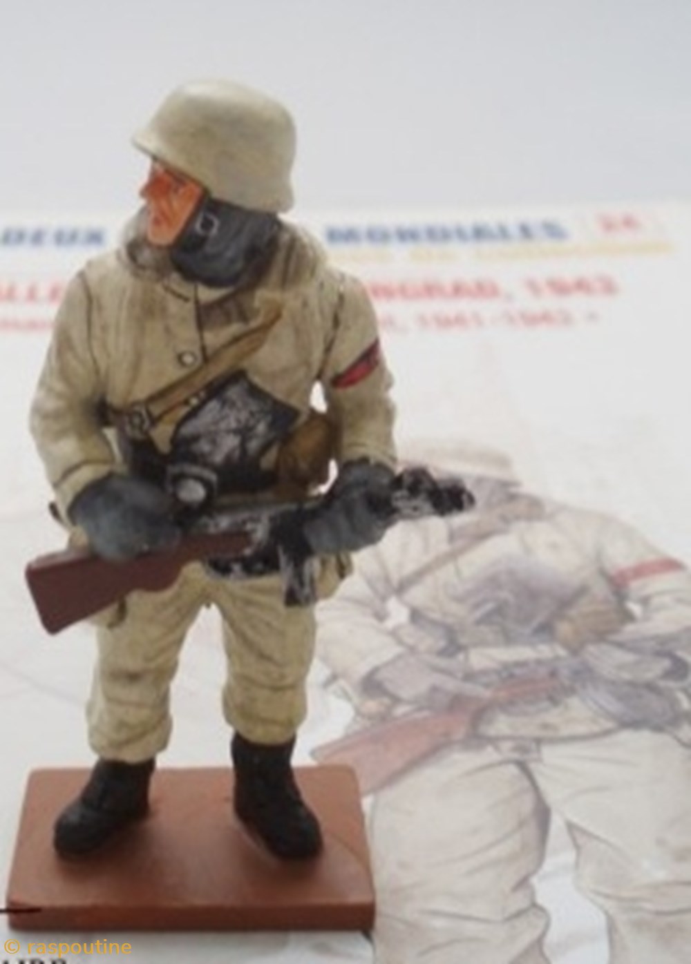 Panzer grenadier Allemand Stalingrad 1943 figurines historiques seconde guerre mondiale panzer grenadier allemand stalingrad 1943