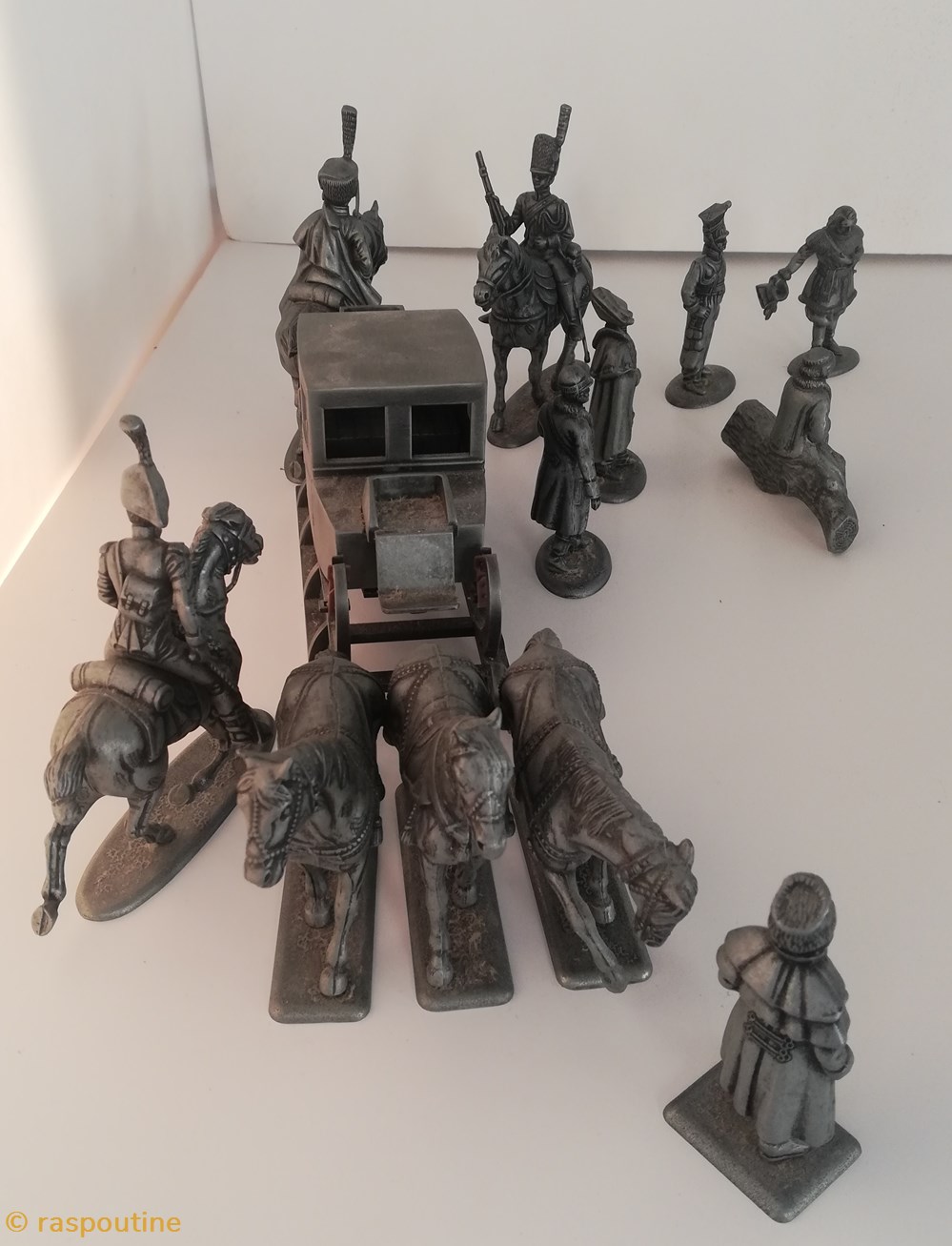 figurines historique epoque napoleonienne la retraite de russie 1812