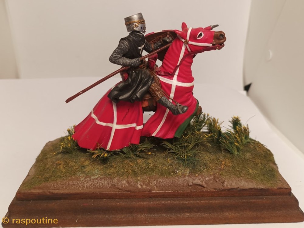 Chevalier croisé figurines historique moyen age chevalier croise