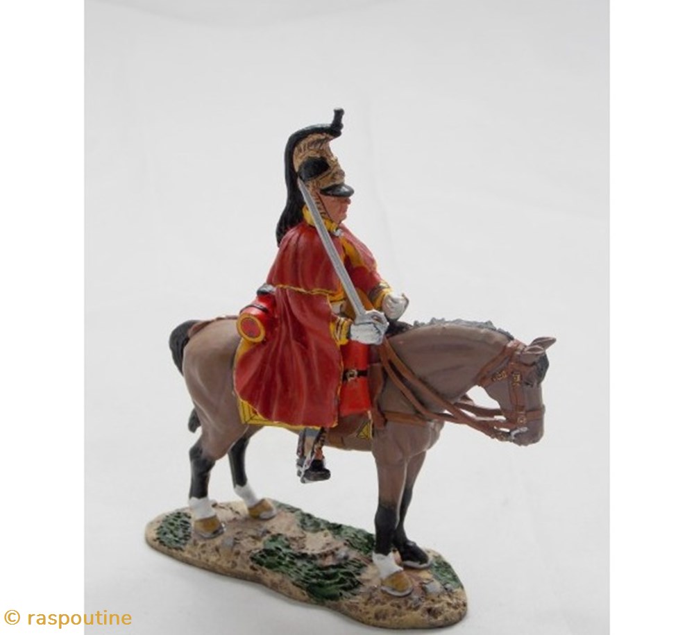 figurines historiques epoque napoleonienne homme de troupe 6e inniskilling g b 1815