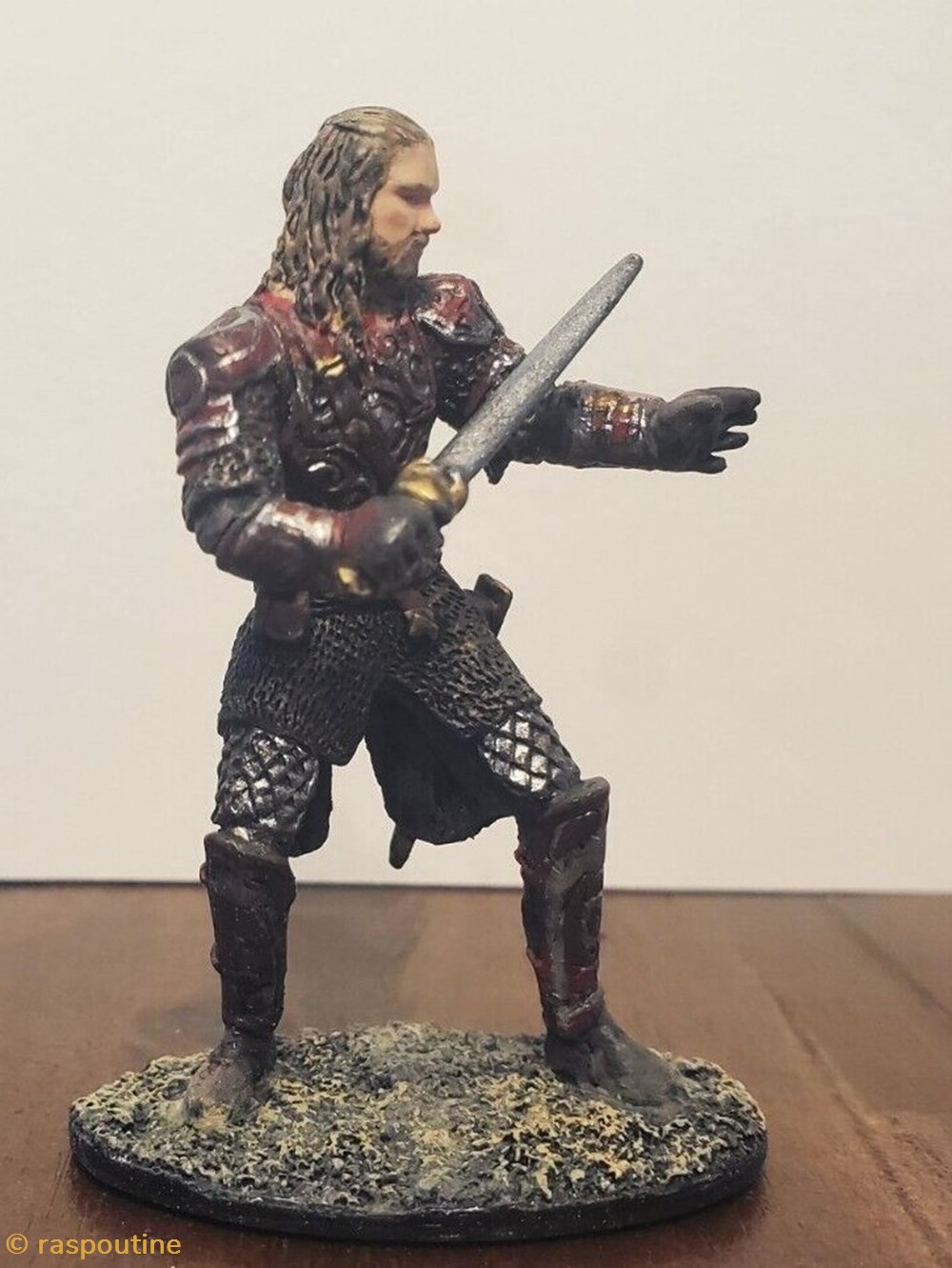 Eomer 4 figurines cinema seigneur des anneaux eomer