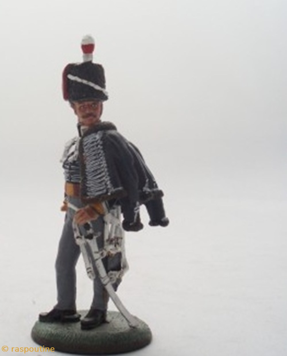 Hussard d'Estorff Hanovre 1814 figurines historiques epoque napoleonienne hussard estorff hanovre 1814