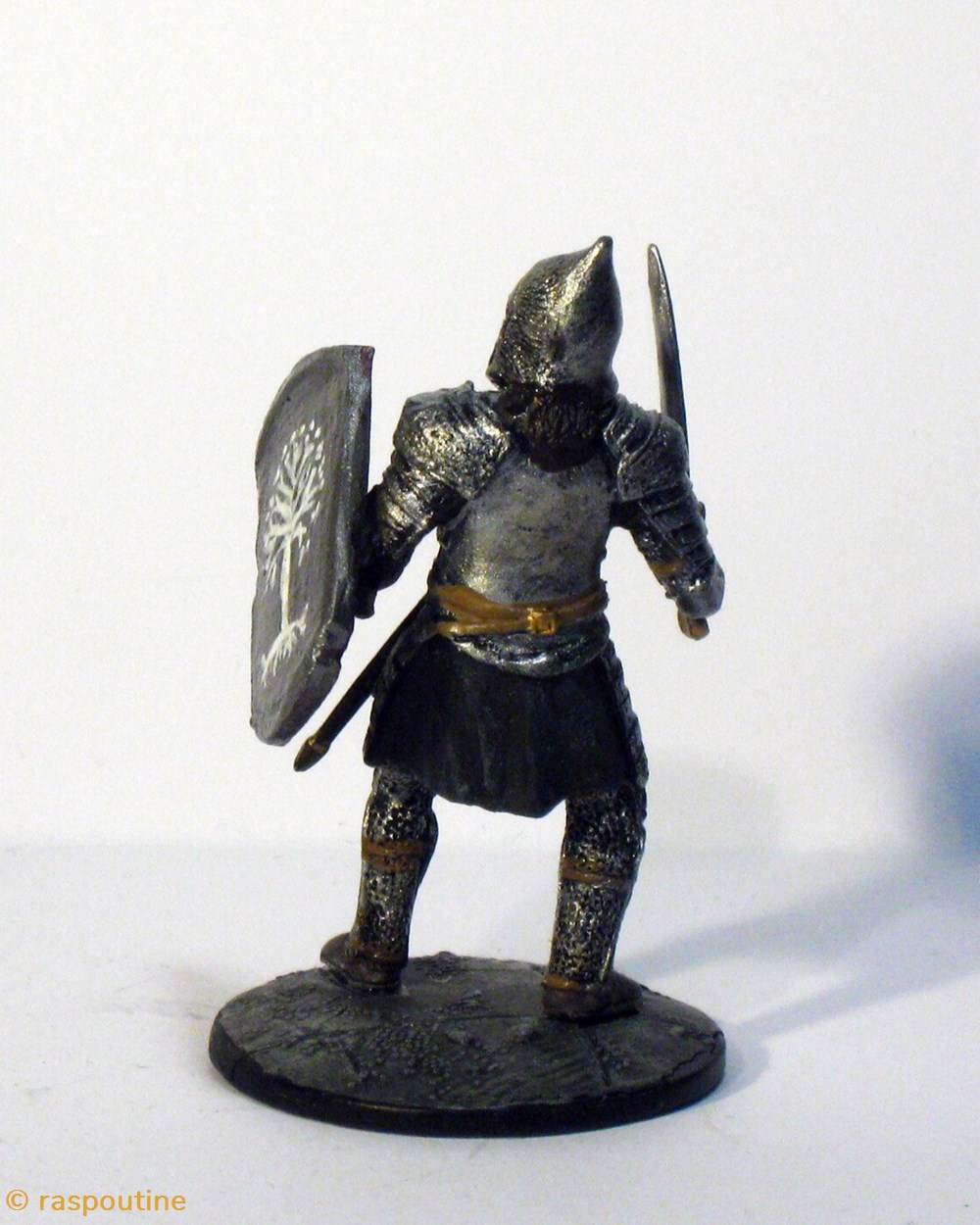 figurines cinema seigneur des anneaux soldat gondorien