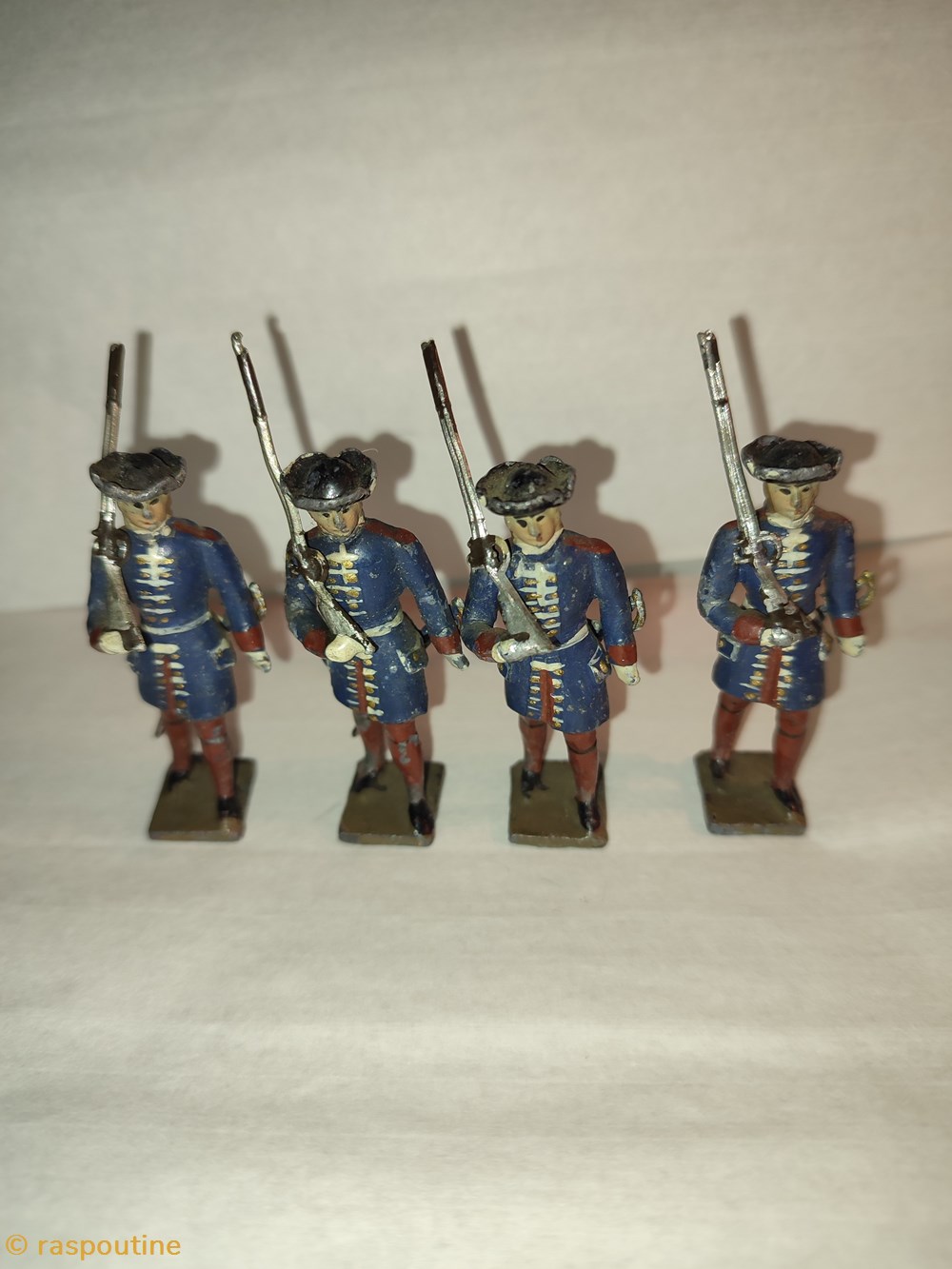 Infanterie de Louis XIV 5 figurines historique infanterie de louis xiv