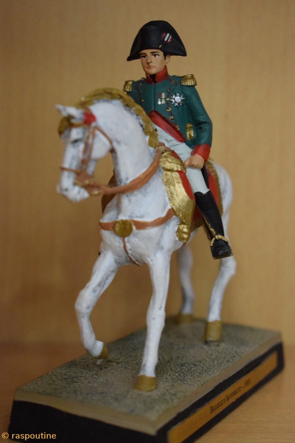 figurines historique epoque napoleonienne napoleon bonaparte a cheval bataille austerlitz 1805