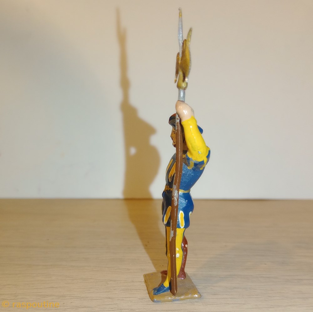figurines historique moyen age hallebardiers de francois 1er