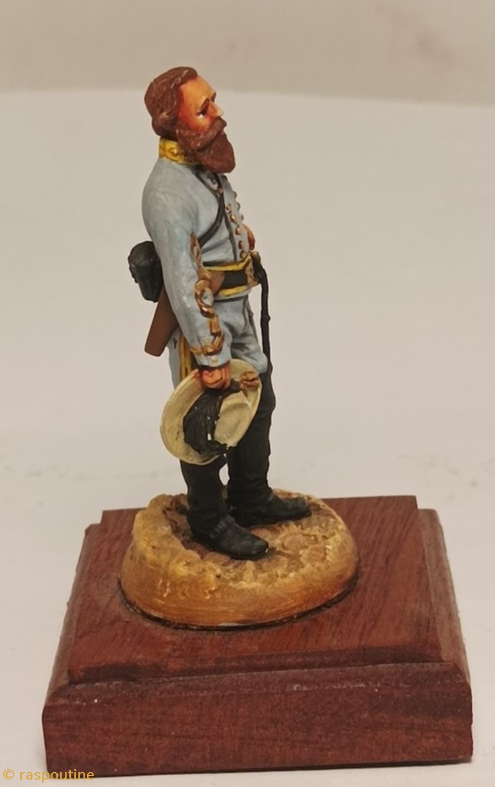 Jeb Stuart,1863. 4 figurines historique guerre civile americaine jeb stuart 1863