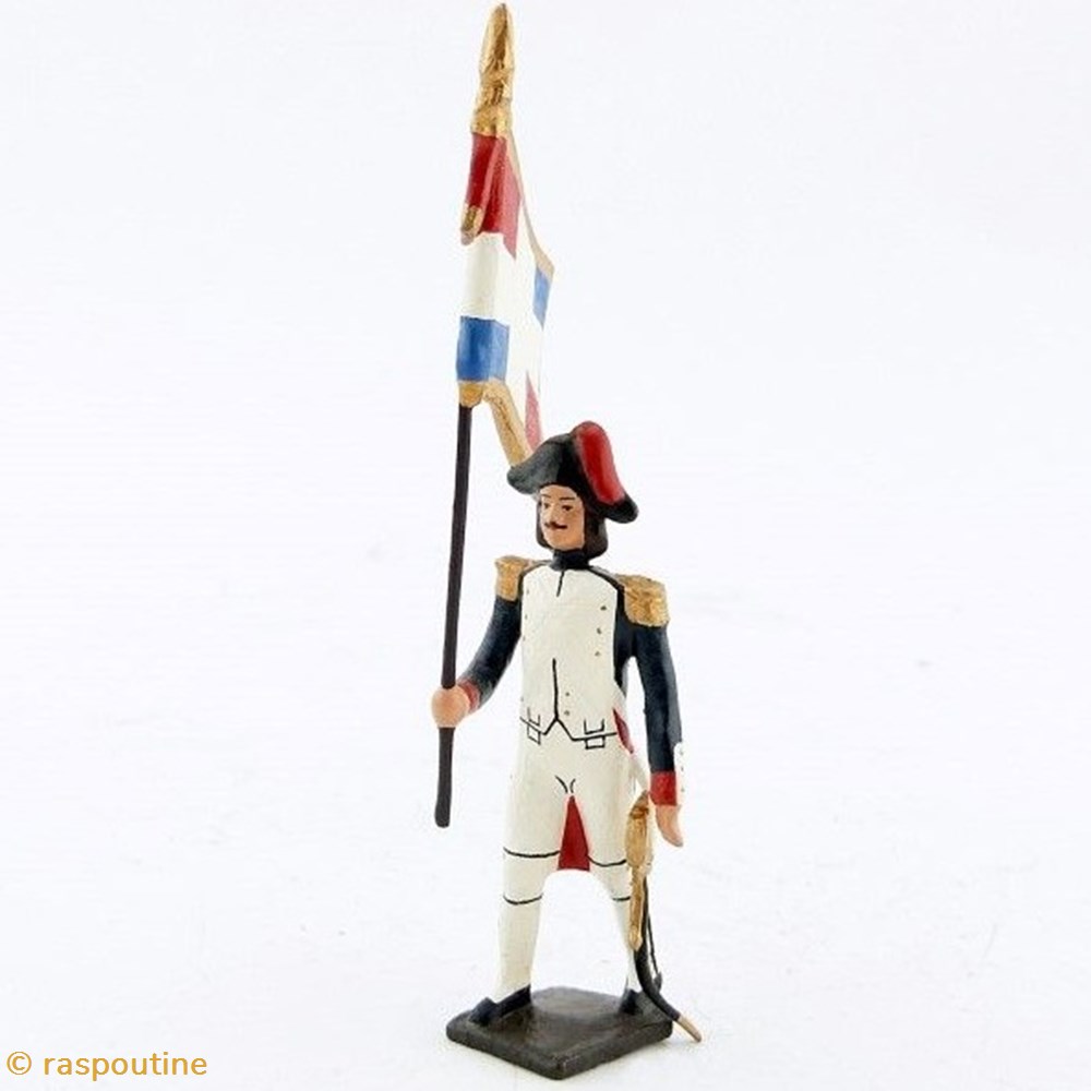 Drapeau de l'infanterie campagne d'Egypte (1799) figurines historique epoque napoleonienne drapeau de infanterie campagne egypte 1799