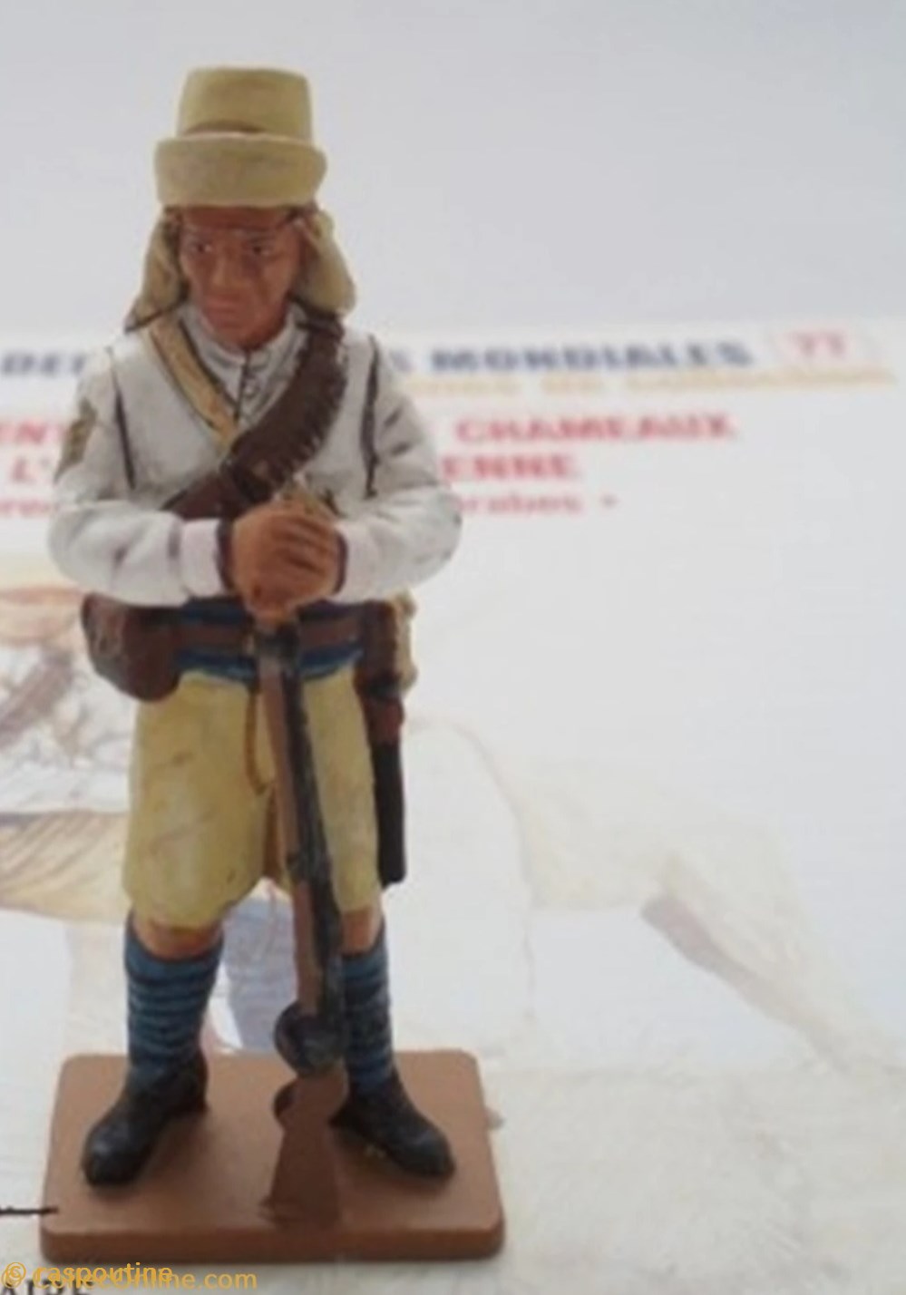 figurines historiques premiere guerre mondiale sergent corps de chameaux armee egypte 1915