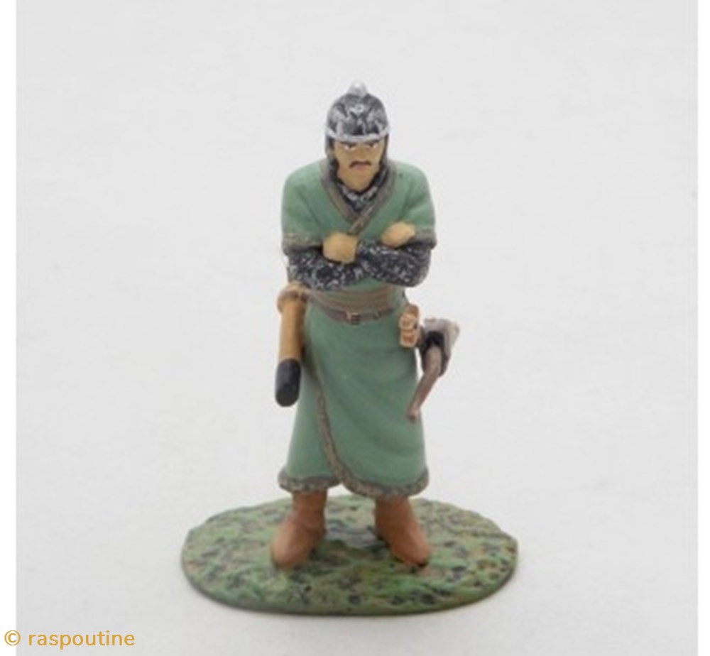 Archer Mongol XIIe siècle figurines historique moyen age archer mongol xiie siecle