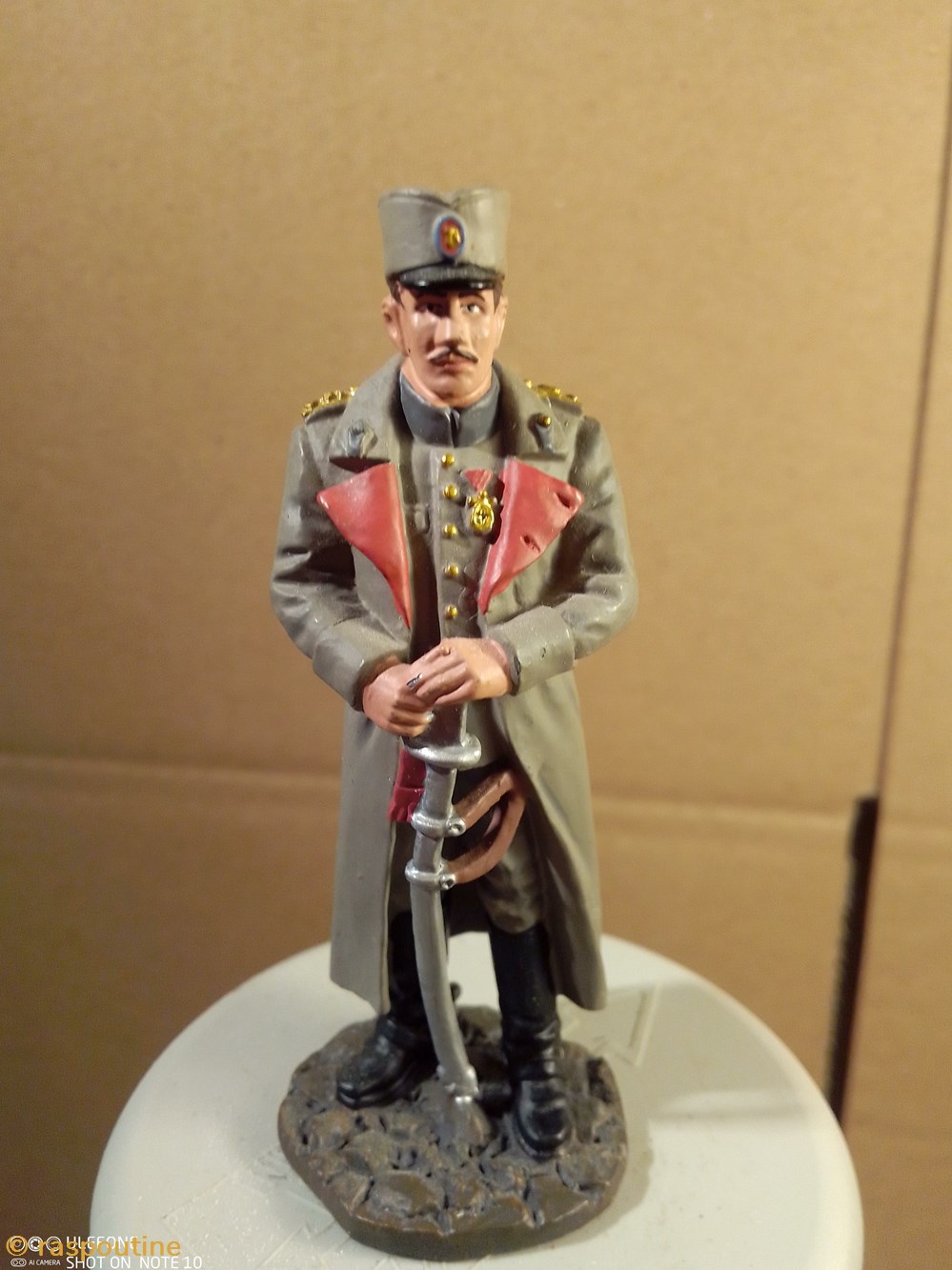 figurines historiques premiere guerre mondiale officier serbe 1915