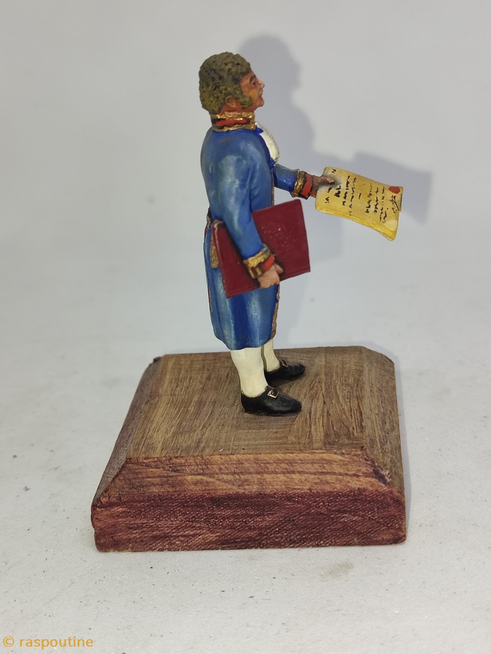 figurines historique ministre de la guerre anglais