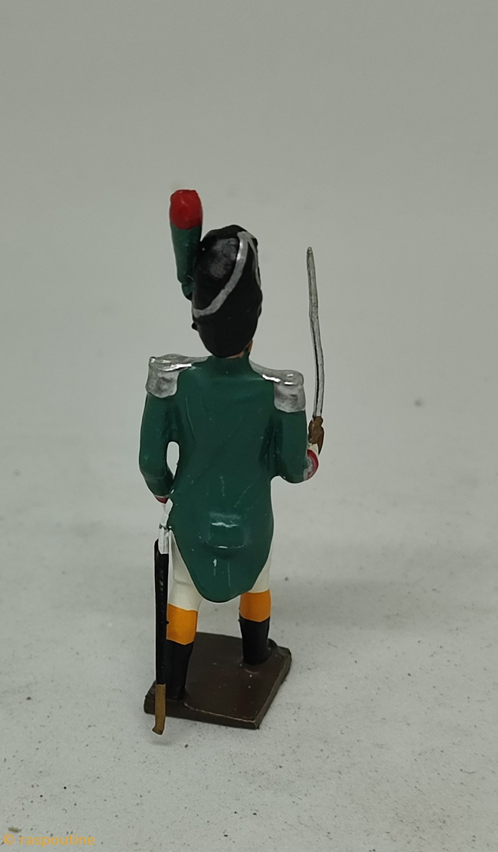 figurines historique epoque napoleonienne officier des grenadiers italiens
