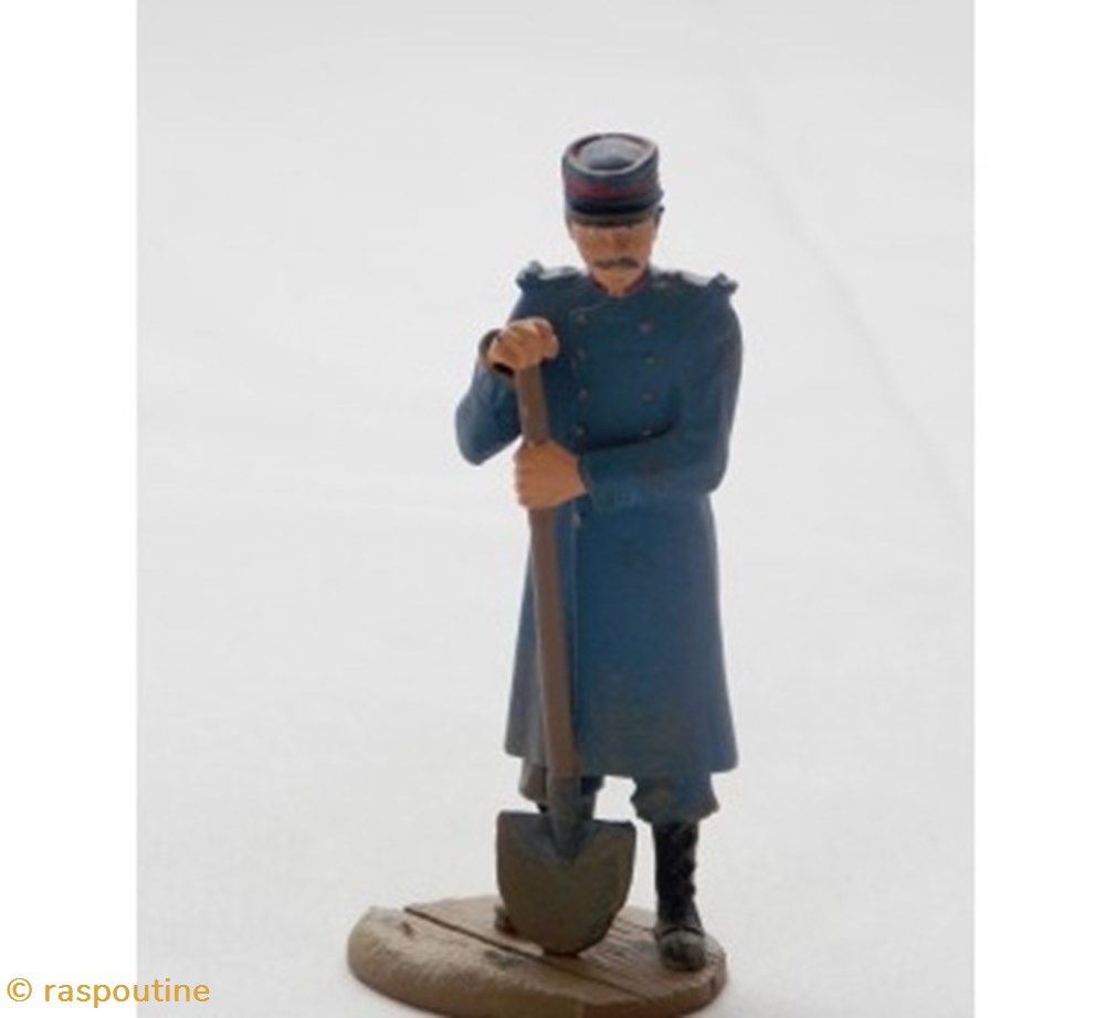 Sapeur de 1914 figurines historiques premiere guerre mondiale sapeur de 1914
