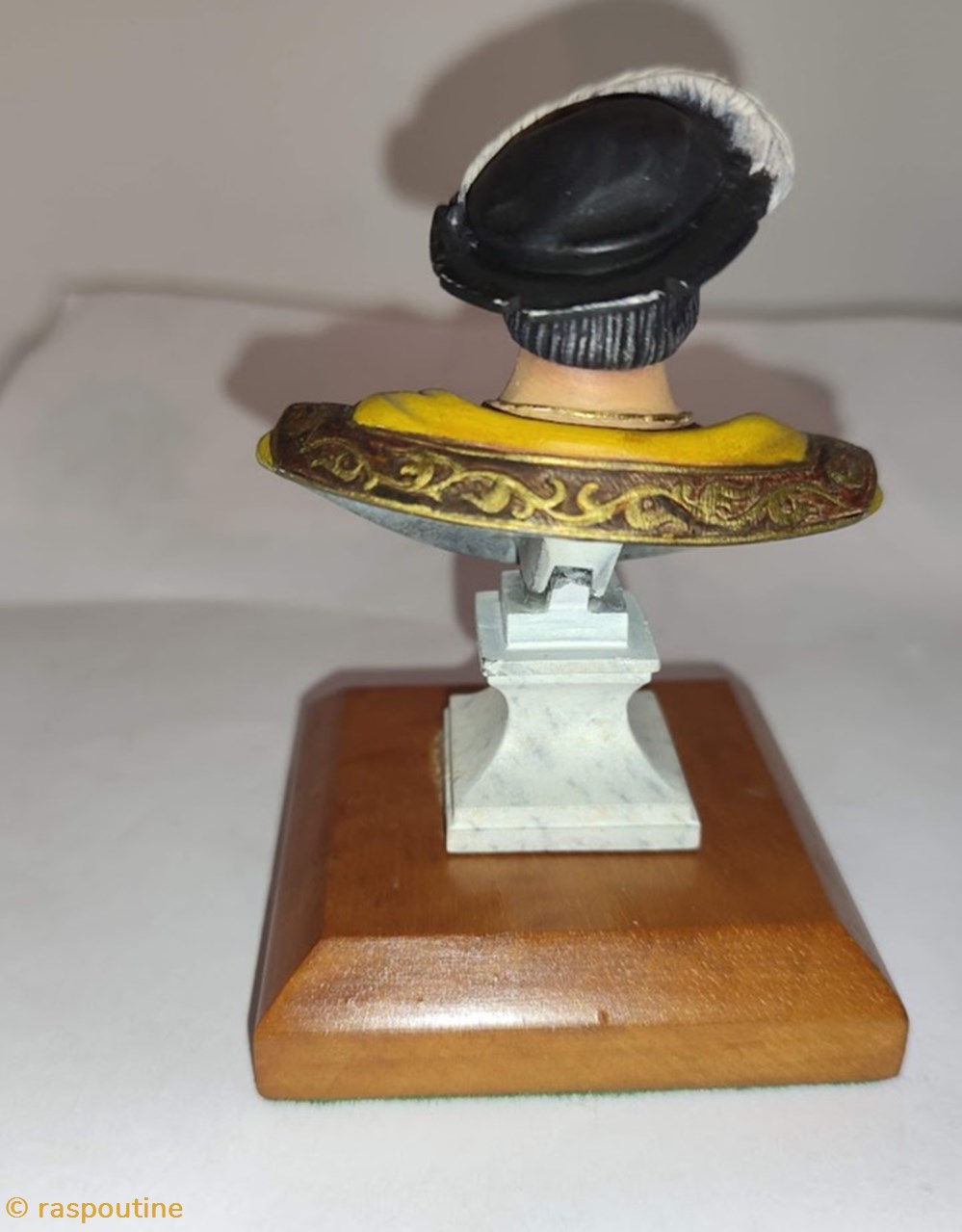 François 1er habit jaune 3 figurines historique francois 1er habit jaune