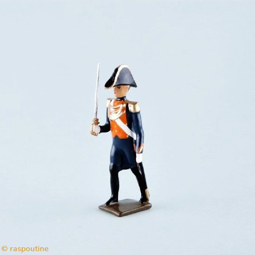 figurines historique epoque napoleonienne officier des marins de la garde 1812