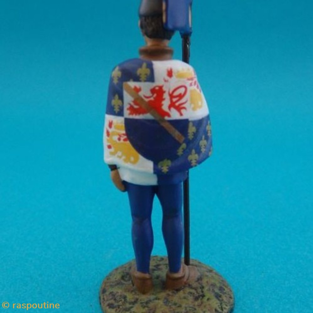 Héraut d'armes du XIVème siècle figurines historique moyen age heraut armes du xiveme siecle